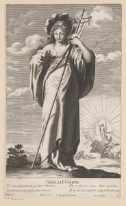 Sibila de Cumae, com a ressurreição de Cristo como pano de fundo
Sibyl of Cumae (título sobre o objecto)
Sibyls (título da série)
Les Sibylles (título da série)