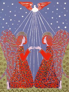 Natal 77 (serigrafia) de Gillian Lawson