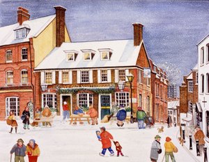 O Urso Branco, Hampstead, 1990 (aguarela sobre papel)