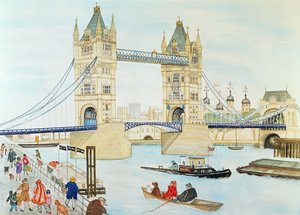 Tower Bridge, em Londres