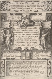 O Mandamento de Amar uns aos Outros, 1599.