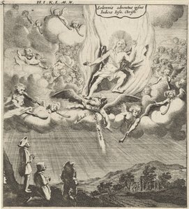 Cristo aparece no céu de Gillis van Scheyndel (I)