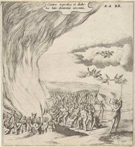 Os condenados levaram ao inferno de Gillis van Scheyndel (I)