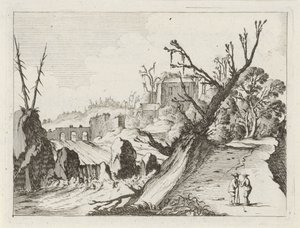 Cascata Sete paisagens (título da série) de Gillis van Scheyndel (I)