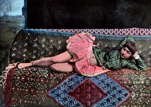 Mulher persa em um harém, c1890.