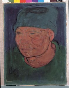 Pescador de boné verde