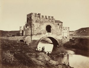 Ponte de Nomentano, década de 1860 (foto) de Gioacchino Altobelli