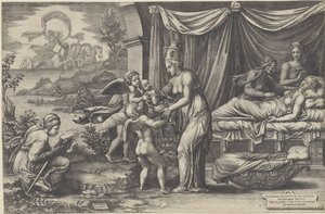 Alegoria da Natividade de Giorgio Ghisi