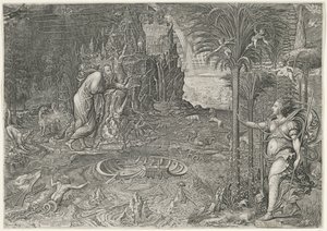 Alegoria da vida de Giorgio Ghisi