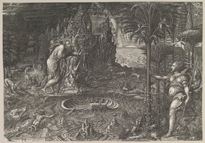 Alegoria da Vida, 1561. de Giorgio Ghisi