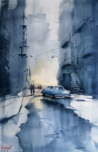 Cidade dos Carros Clássicos: Chuva de Giorgio Gosti
