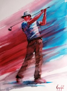 Swing de golfe dinâmico