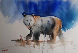 Urso Azul Espiritual de Giorgio Gosti