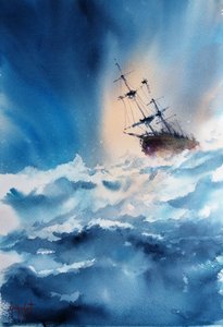 O veleiro Storm de Giorgio Gosti