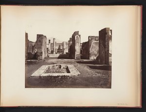 Vista das ruínas da Casa di Pansa em Pompeia, Itália
Casa di Pansa (Pompeia) (título sobre o objecto)