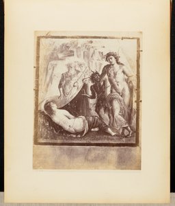 Baco fresco e Ariadne Pompeia de Giorgio Sommer
