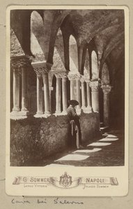 Cava de’ Tirreni: Um monge da Abadia da Santíssima Trindade de Giorgio Sommer