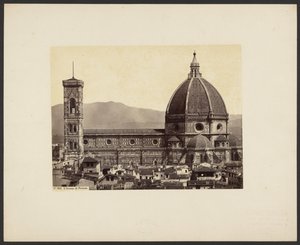 Florença, o Duomo de Giorgio Sommer