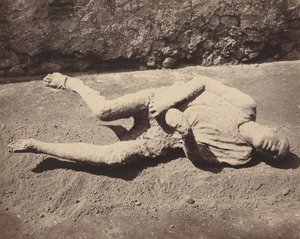 Elenco humano, Pompeia, 1873 (foto) de Giorgio Sommer