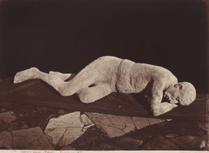 Impronte Umane, Pompei (Human Cast, Pompeii) de Giorgio Sommer