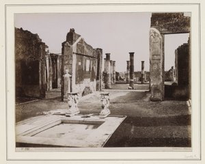 Ruínas da Casa de Cornelia Ruffo em Pompeia