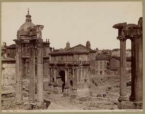 Roma - Arco de Septímio Severo de Giorgio Sommer