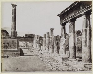 Templo de Vénus em Pompeia de Giorgio Sommer