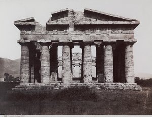 O Templo de Netuno ou Poseidon, em Paestum