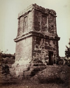 O Túmulo de Theron, Vale dos Templos, Agrigento de Giorgio Sommer
