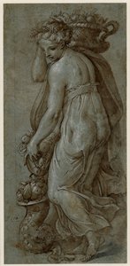 Alegoria da abundância. de Giorgio Vasari