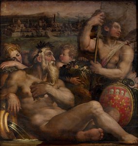 Alegoria de Prato, 1563-1565 de Giorgio Vasari