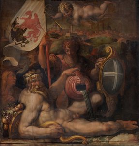 Alegoria de Volterra, 1563-1565 de Giorgio Vasari