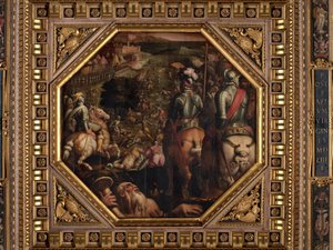 Batalha de Marciano in Val di Chiana de Giorgio Vasari