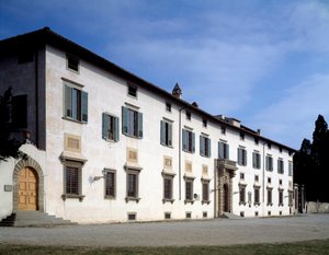 Fachada da Villa Medicea de Castello, cerca de 1538 de Giorgio Vasari