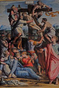 Jesus deposto da cruz de Giorgio Vasari