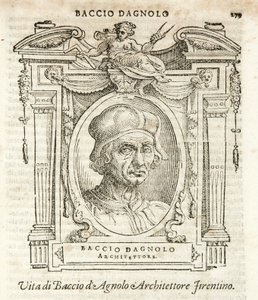 Milão, Biblioteca Braidense, Vite de piv excellent, Giorgio Vasari 1568, 38 Giuliano di Baccio d