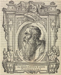 Rosso Fiorentino, de "As Vidas dos Mais Excelentes Pintores, Escultores e Arquitetos", 1568 de Giorgio Vasari