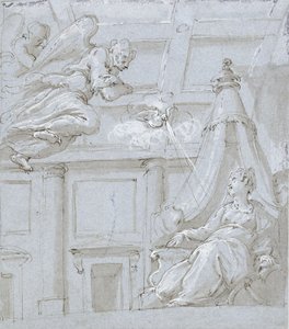 A Anunciação de Giorgio Vasari