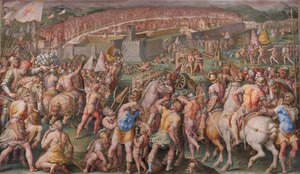 A invasão da fortaleza de Stampace em Pisa, 1568-1571