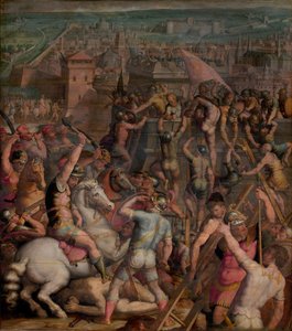 A tomada de Milão, 1555-1562 de Giorgio Vasari