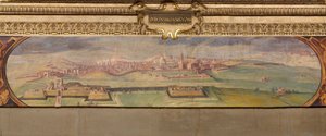 Vista de Siena, 1557-1558 de Giorgio Vasari