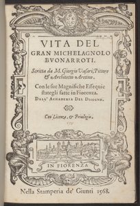 Vida do grande Michelagnolo Buonarroti de Giorgio Vasari