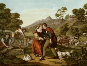 Jacó e Raquel de Giorgione da Castelfranco