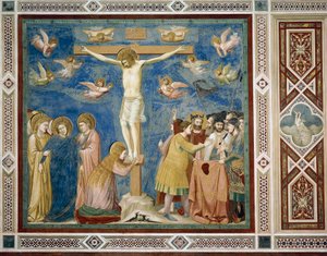 Crucificação, Detalhe da Vida e Paixão de Cristo, de Giotto de Giotto (c.1266 1337)