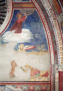 História do Novo Testamento: A Ascensão de Cristo - Fresco de Giotto (c.1266 1337)