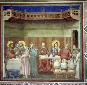 O casamento de Caná de Giotto (c.1266 1337)