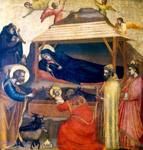 A Epifania, c1230. de Giotto di Bondone