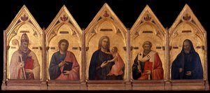 Badia Polyptych, ca 1301-1302 de Giotto di Bondone