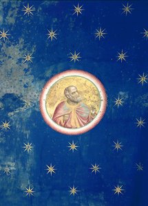 Um Profeta, do cofre do teto, c.1305 de Giotto di Bondone
