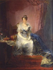 Retrato de Maria Luísa da Áustria 1791-1847, Duquesa de Parma, 1837-1839